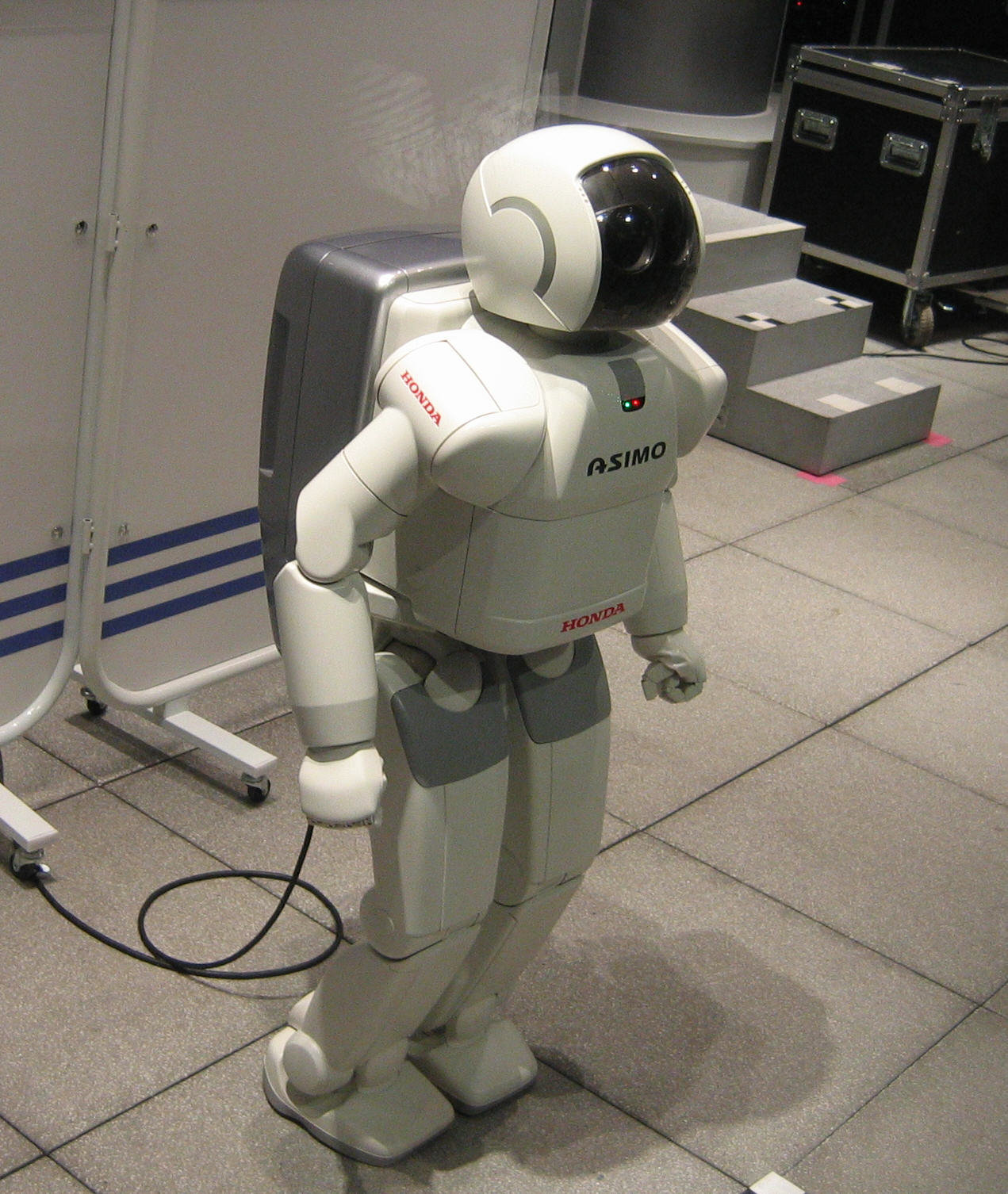 Honda ASIMO walking humanoid robot