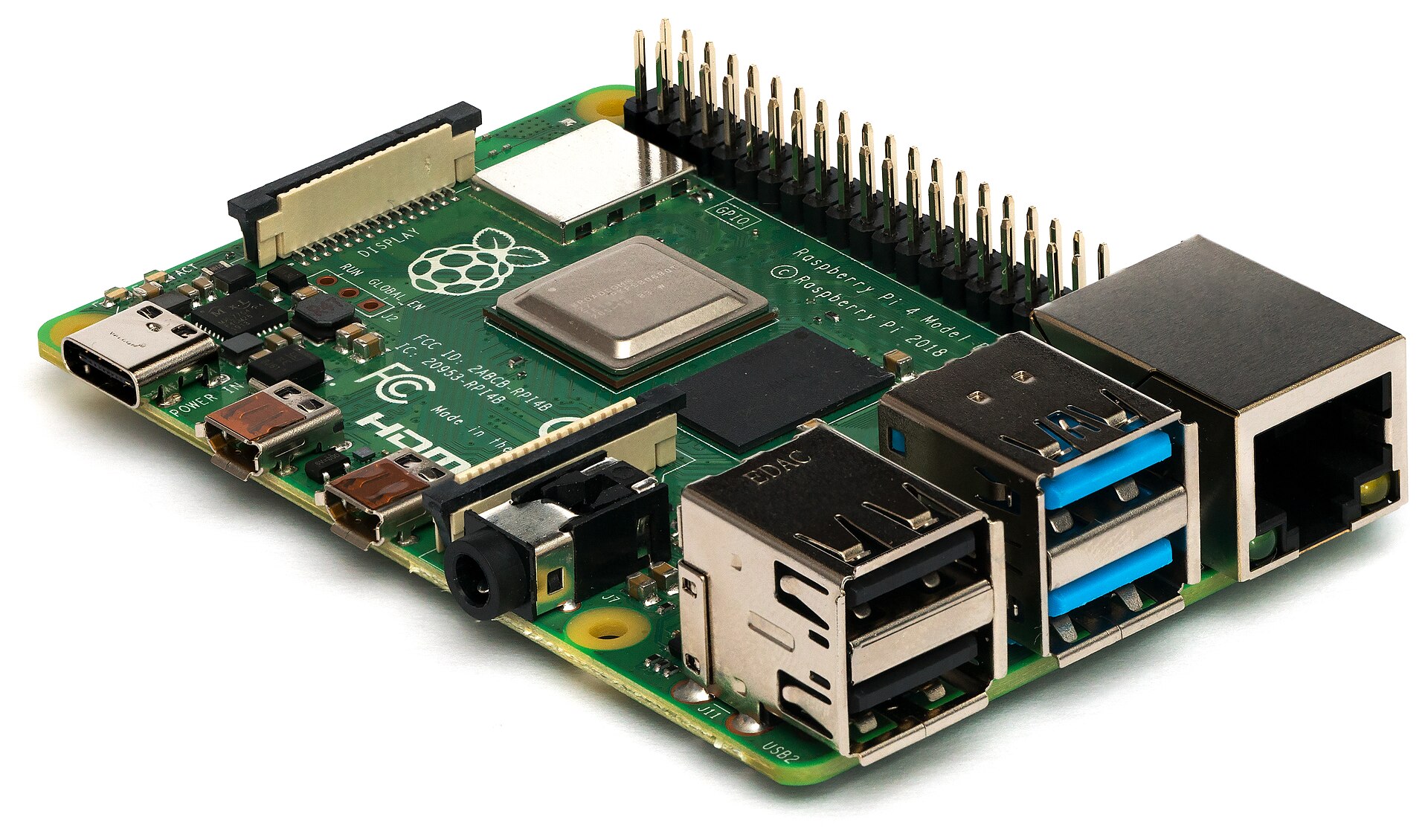 Raspberry Pi 4 single-board computer